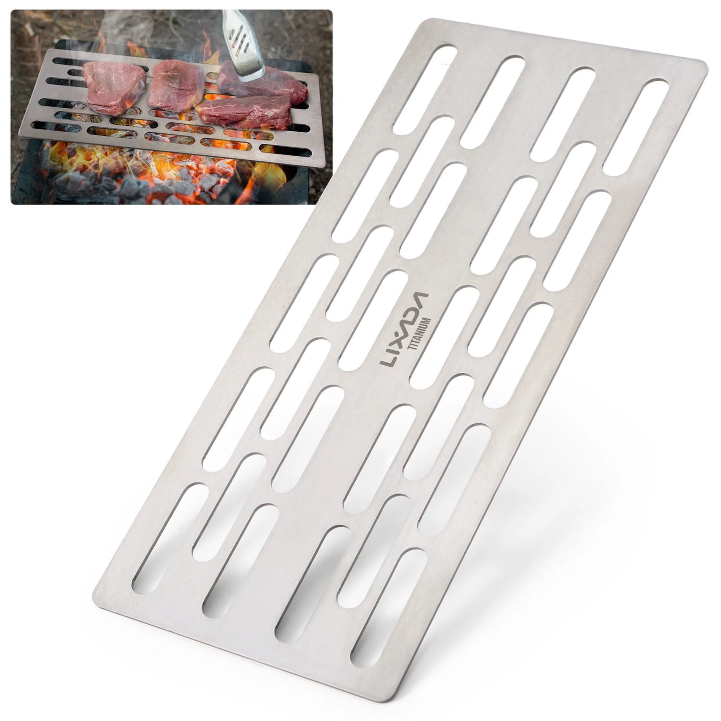 Lightweight Portable BBQ Grill Plate