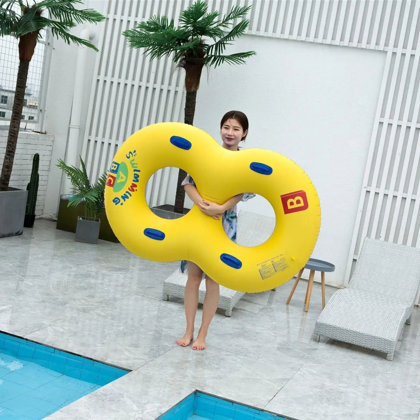 Swimming Ring for Two Peopl