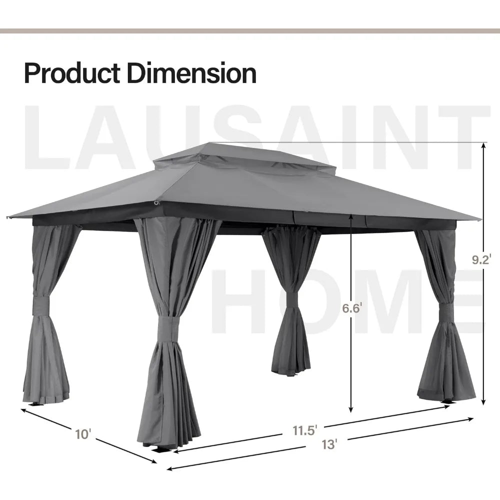 10'x13' Gazebo with Heavy Duty Party Tent