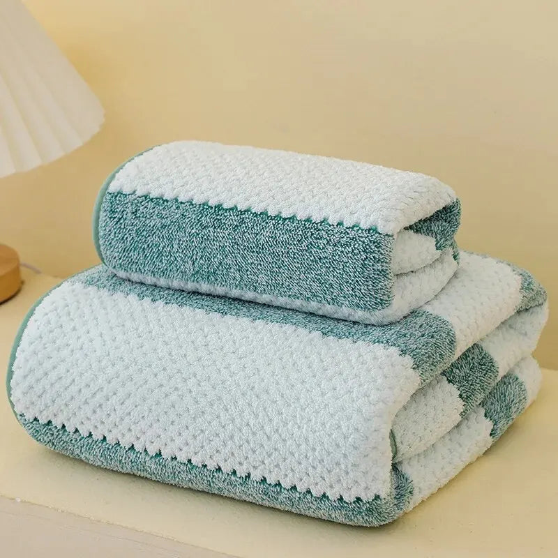 Bath Towel Washcloth Cotton Towel Solid Color