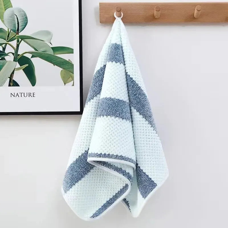 Bath Towel Washcloth Cotton Towel Solid Color