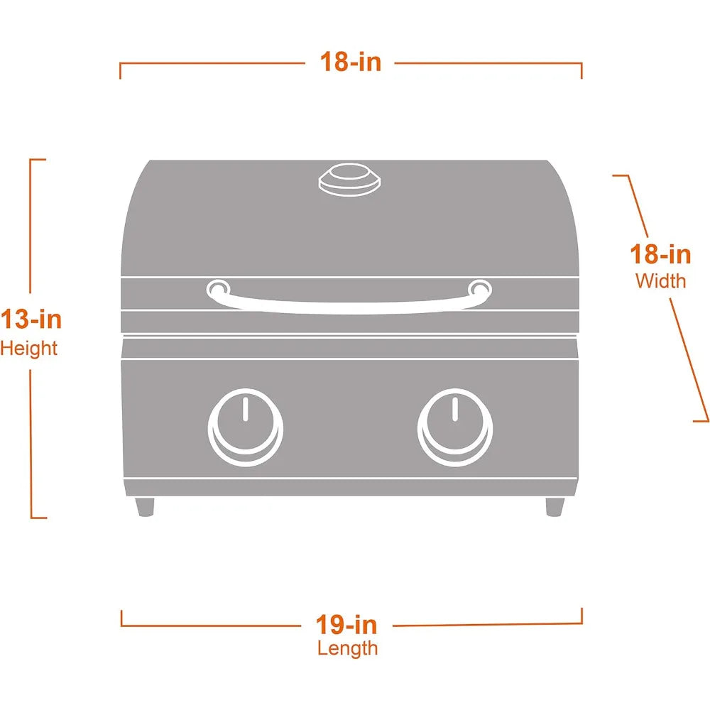 Tabletop Propane Gas Grill