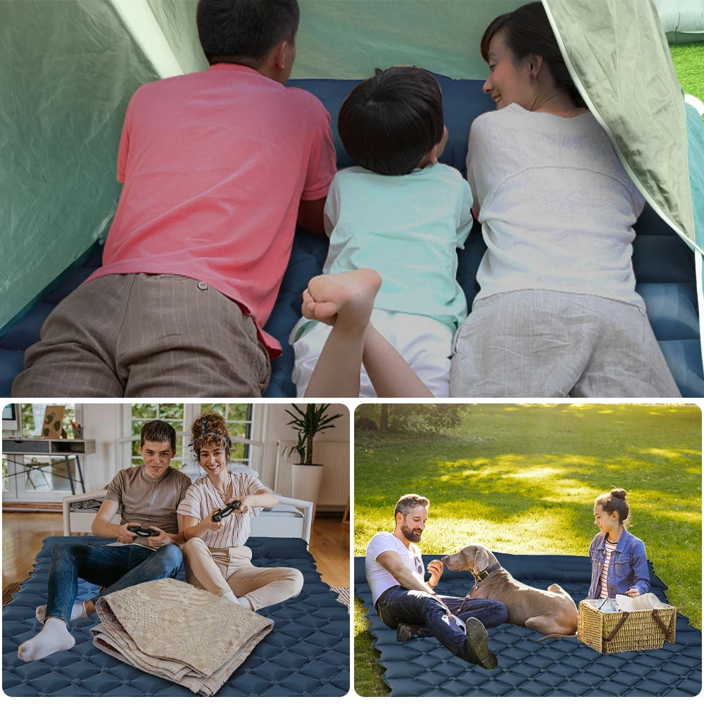 Inflatable Mattress 2 Person Outdoor Camping Mat