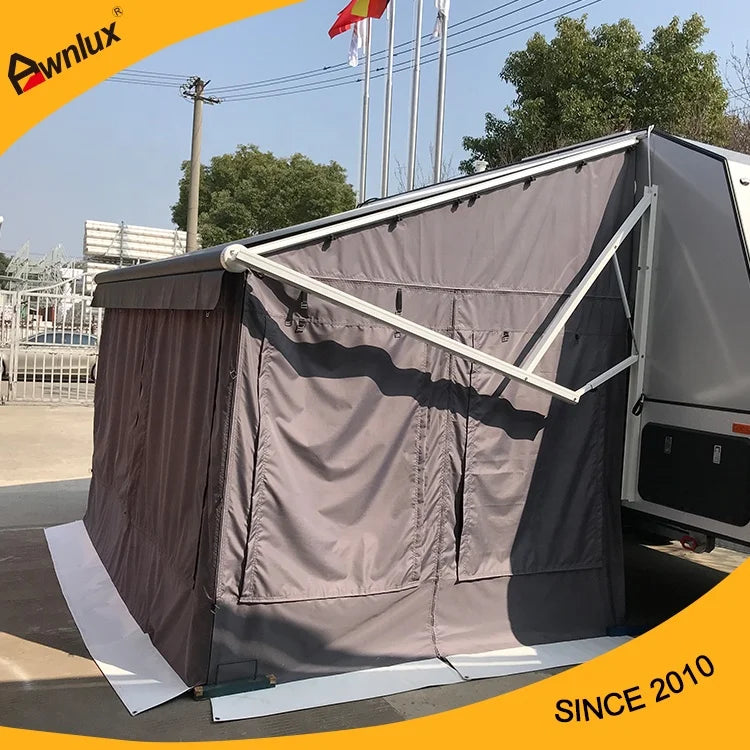 Rv caravan camper awning tent for shading