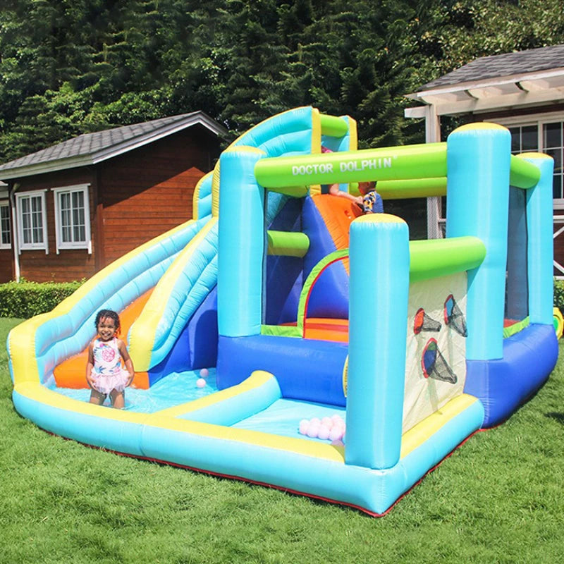 Water Slide Inflatable Castle