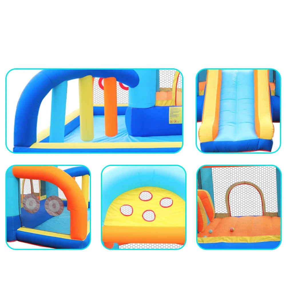 Inflatable Bounce House With Slide