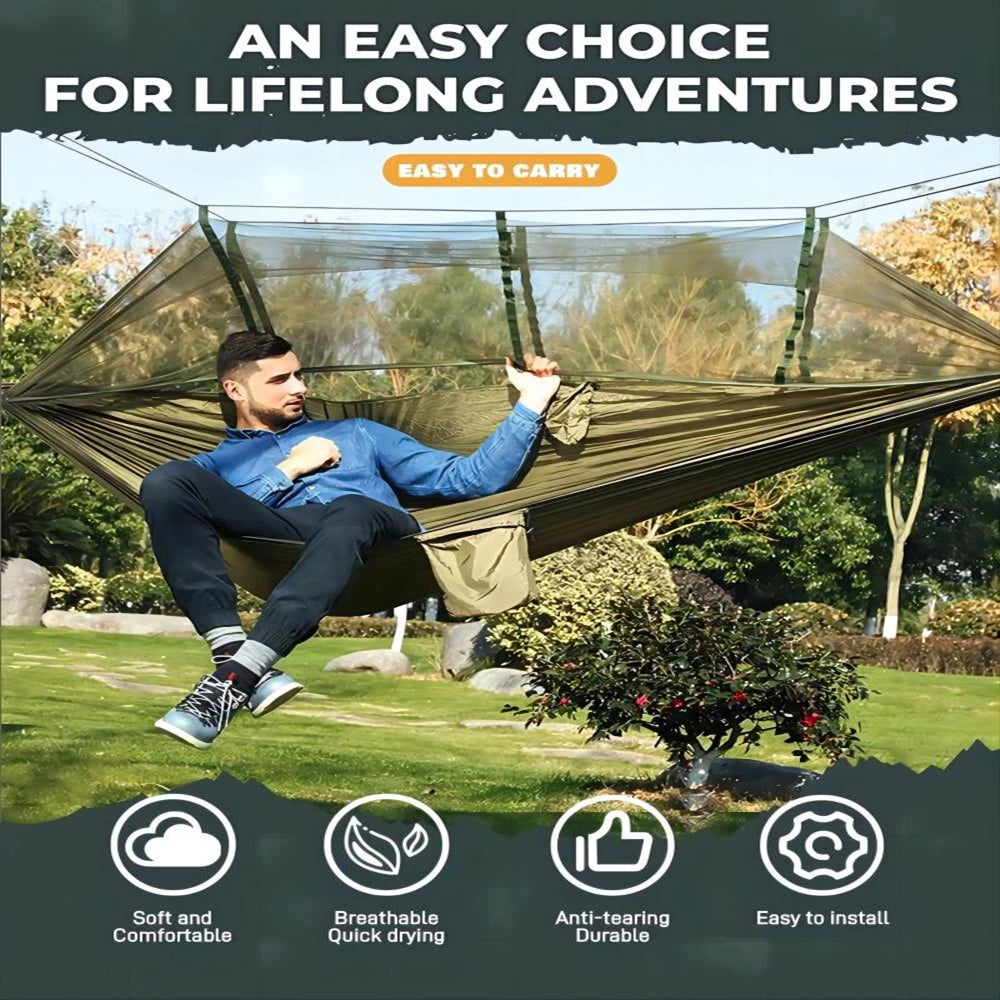 Double Mosquito Net Hammocks