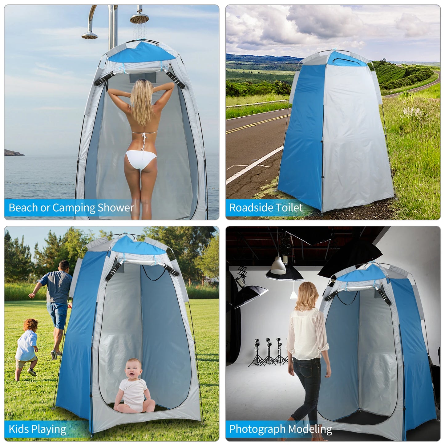 Portable Beach Shower Toilet