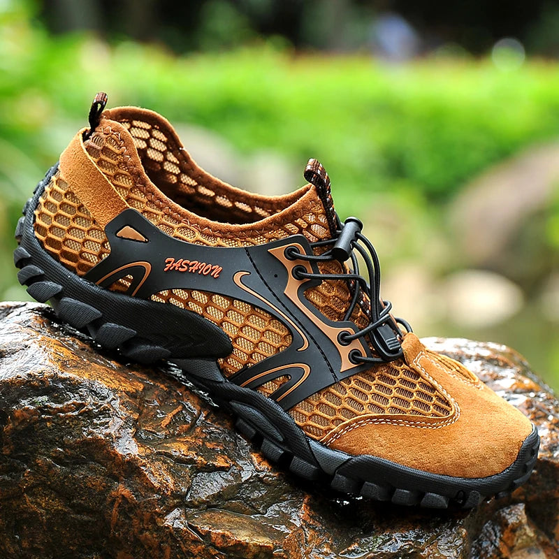 Breathable Waterproof Hiking Shoes Men