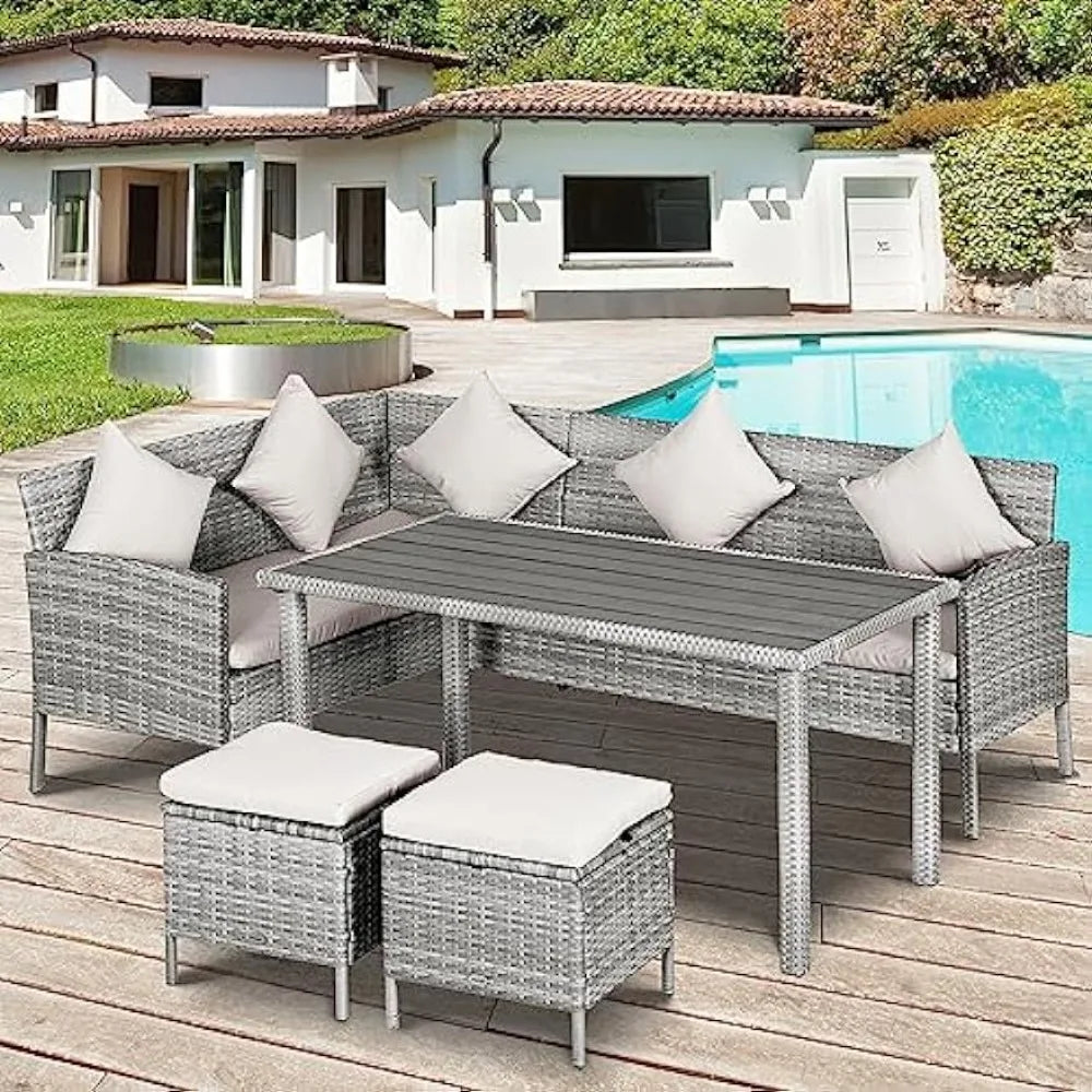 5 Piece Patio Furniture Set