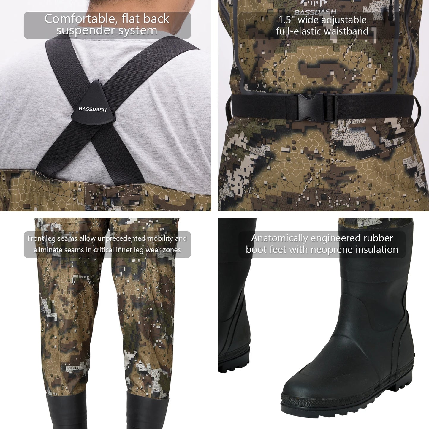 Men Breathable Waders