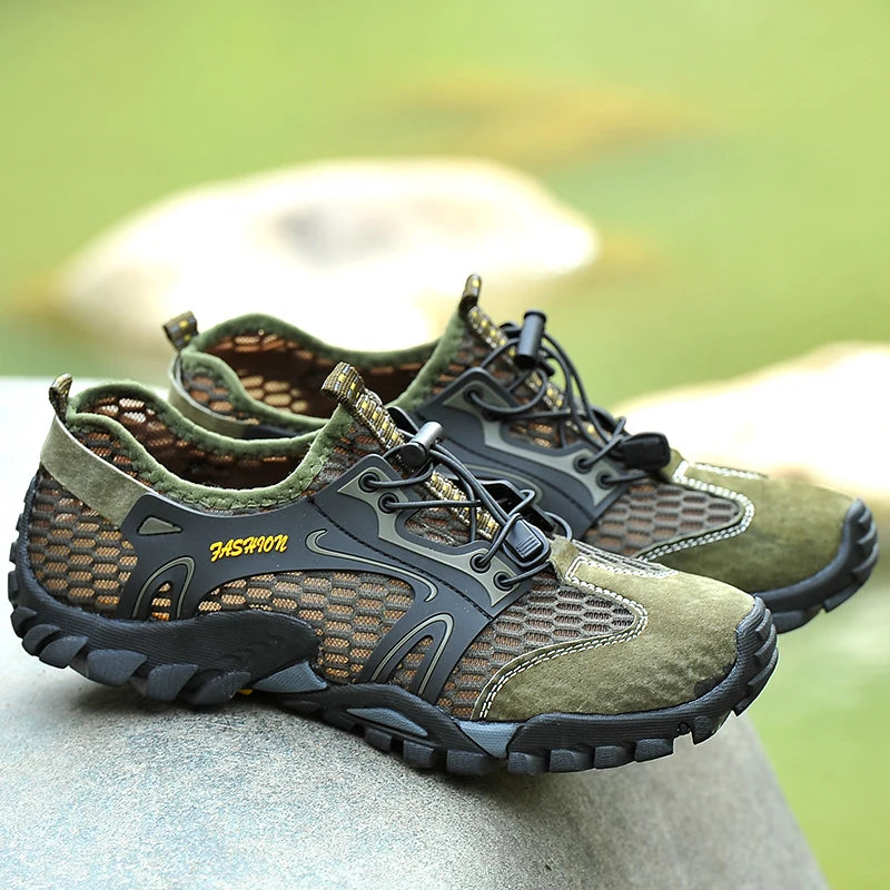 Breathable Waterproof Hiking Shoes Men