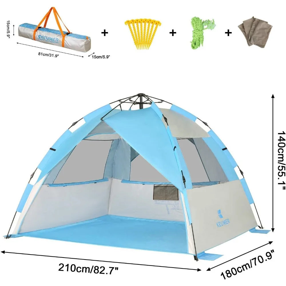 XL Pop Up Beach Tent