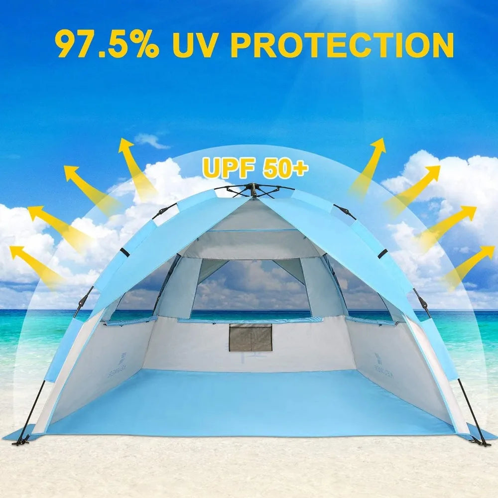 XL Pop Up Beach Tent