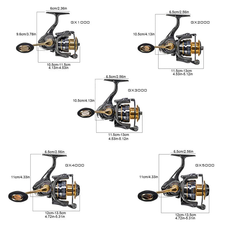 Spinning wheel type fishing wheel