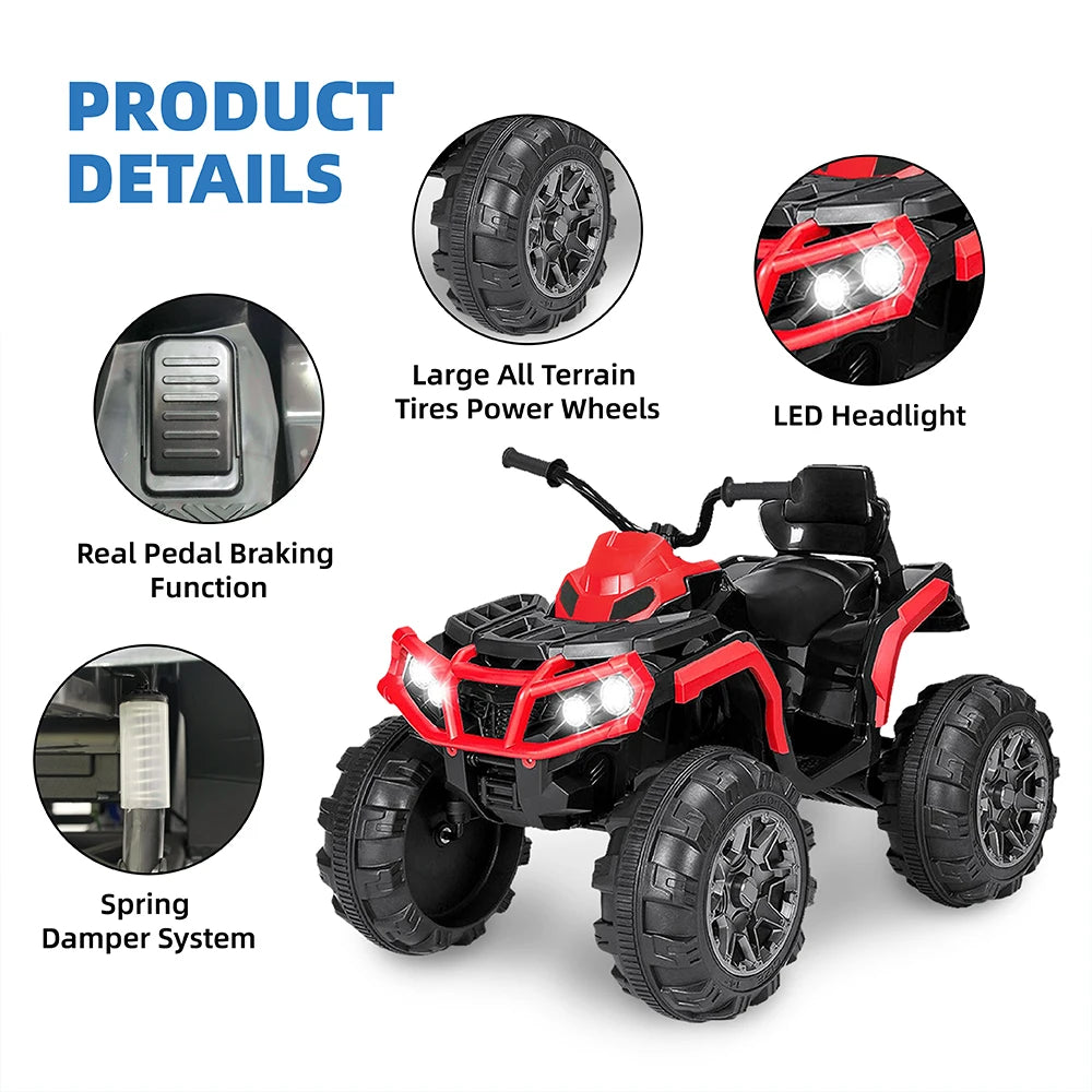 24V Battery Powered Kids ATV, Ride