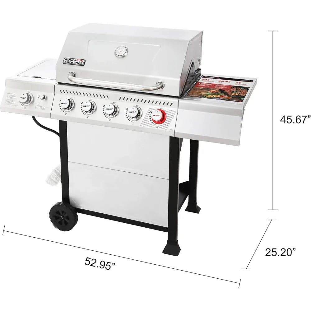 5-Burner BBQ Propane Grill