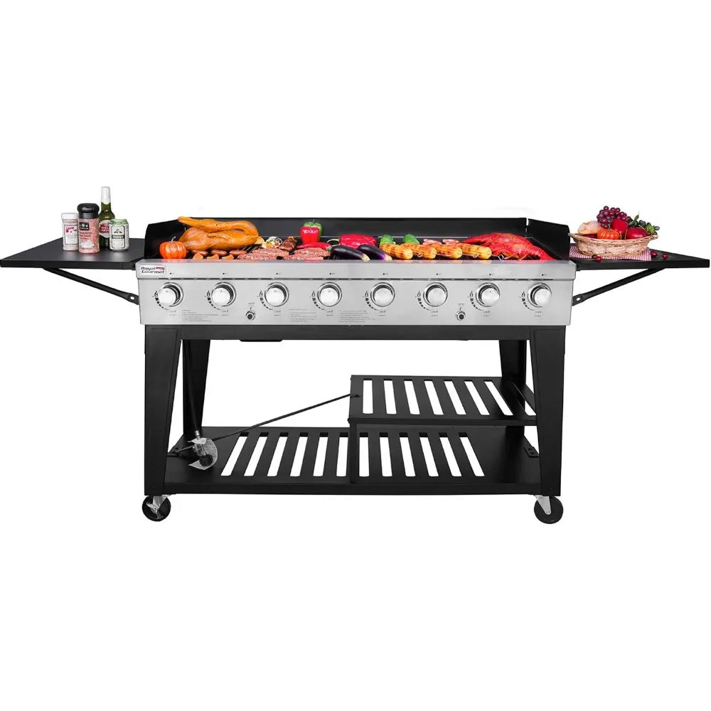 Black Liquid Propane Gas Grill