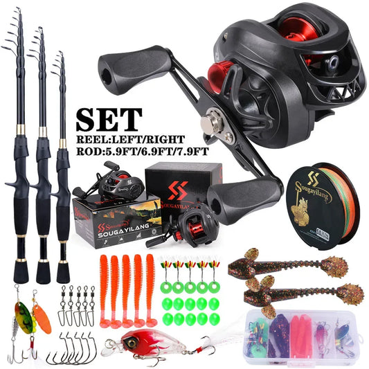 Fishing Rod and Reel Full Kit