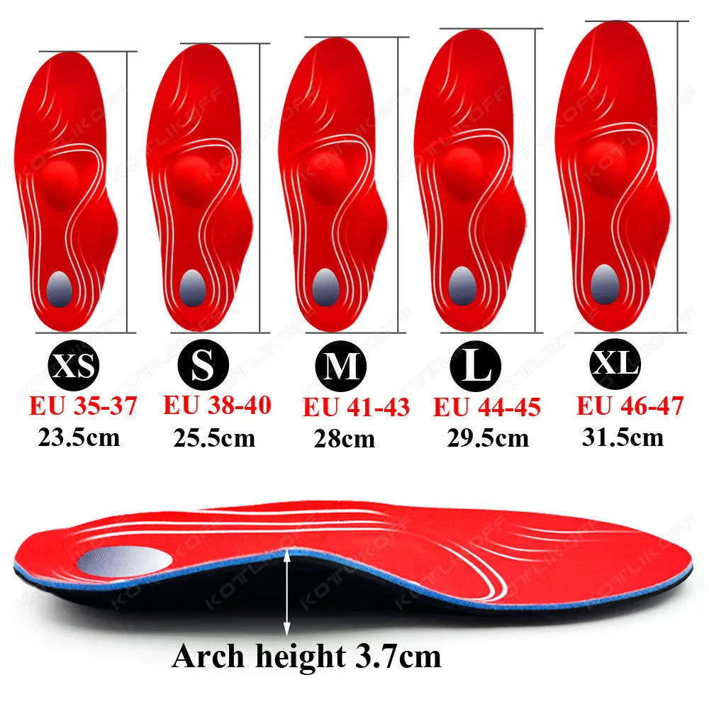 Severe Flat Feet Insoles Orthotic Arch Support