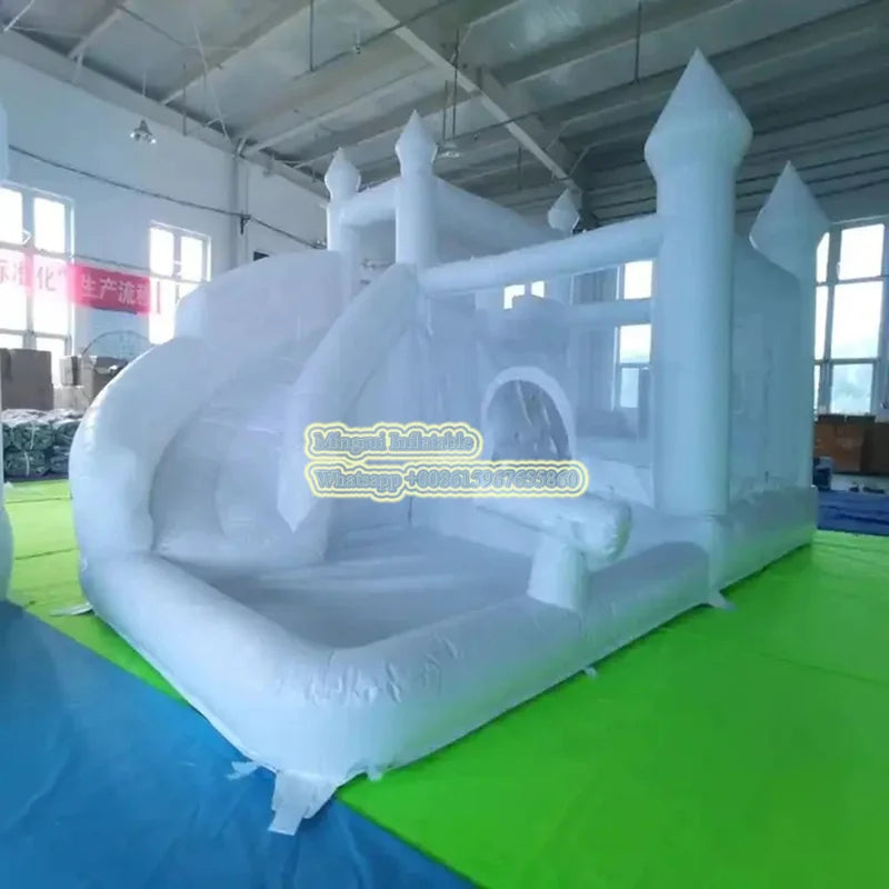 Commercial Inflatable White Bounce House