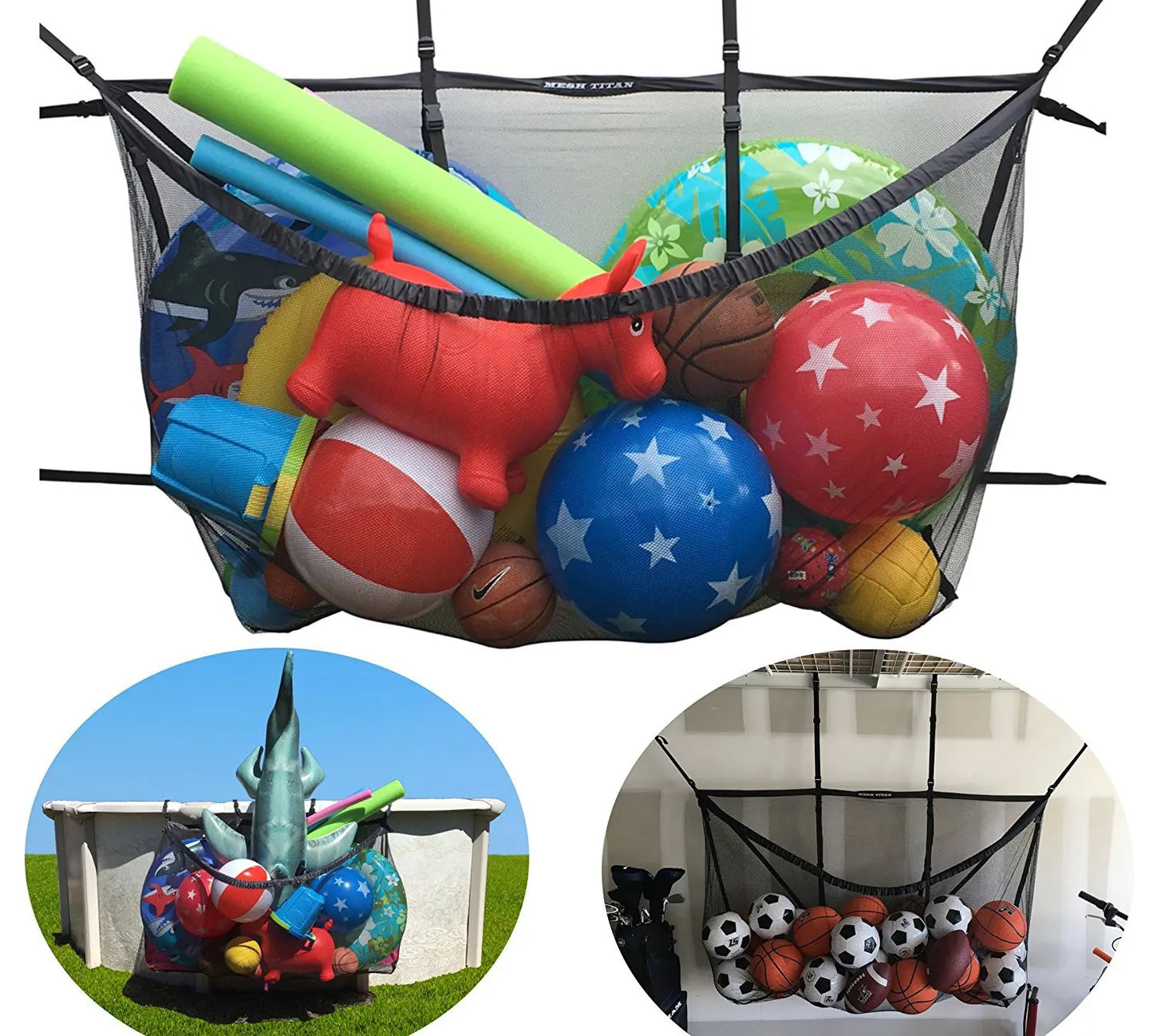 Large-capacity Swimming Pool Toy Storage