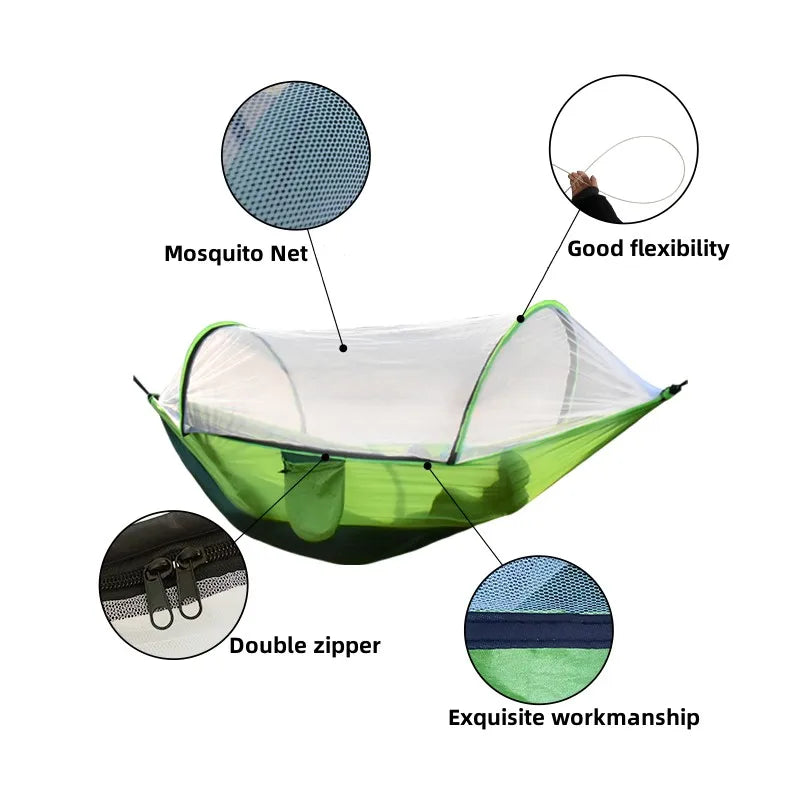 Camping Hammock with Mosquito Net