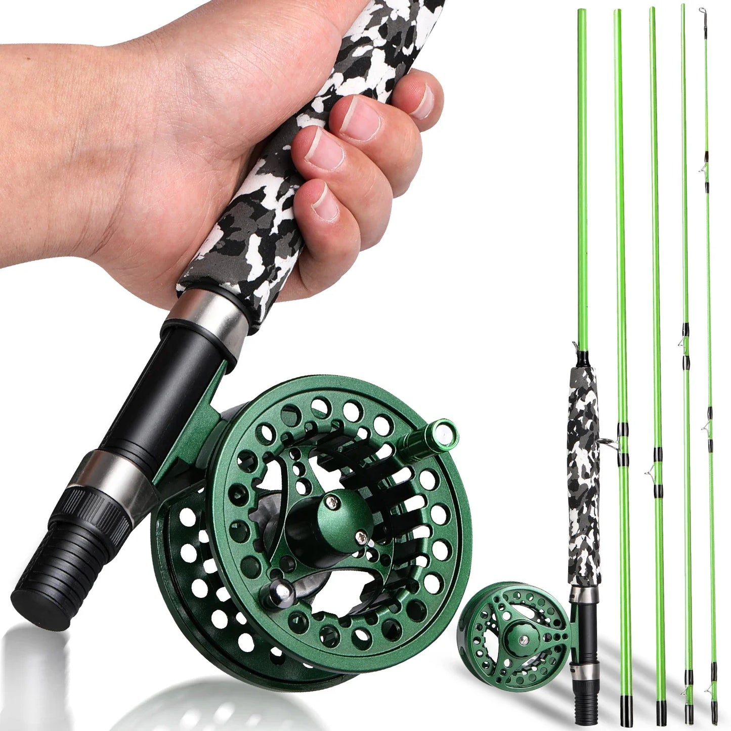 Fly Fishing Rod and Fly Fishing Reel Set