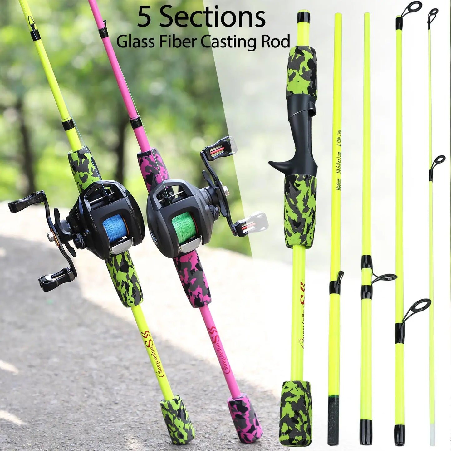 Portable Travel Fishing Rod