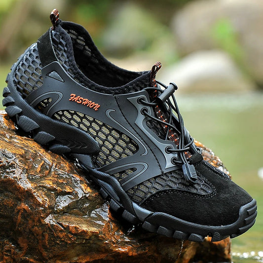 Breathable Waterproof Hiking Shoes Men