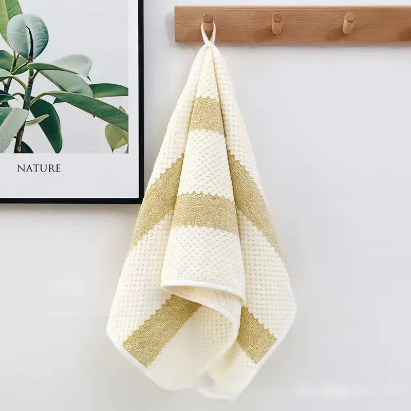 Bath Towel Washcloth Cotton Towel Solid Color