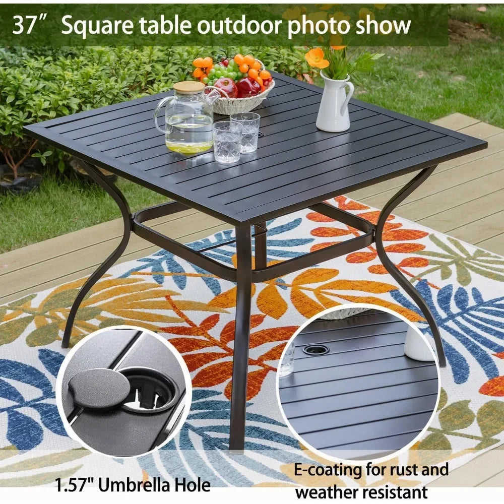 5 Piece Patio Dining Set