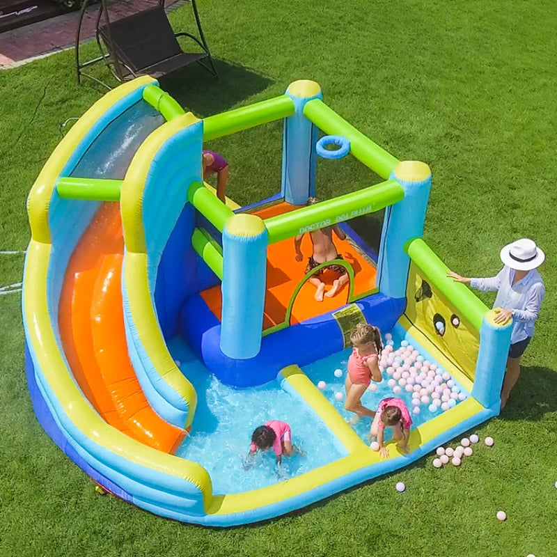 Water Slide Inflatable Castle