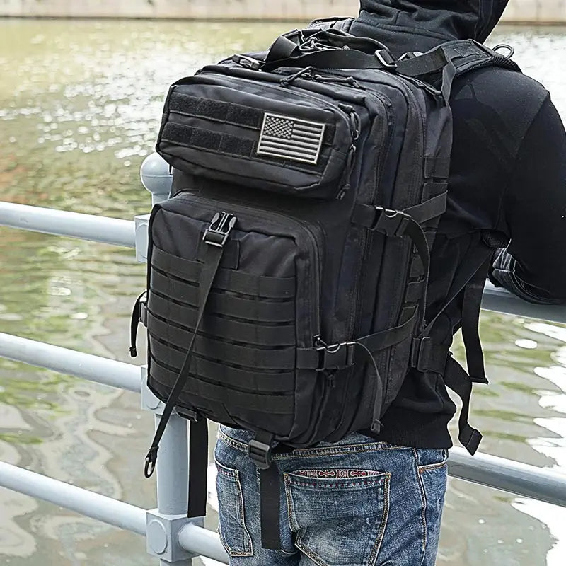 QT&QY 30/45L Man Tactical Backpacks Military Traveling Bags