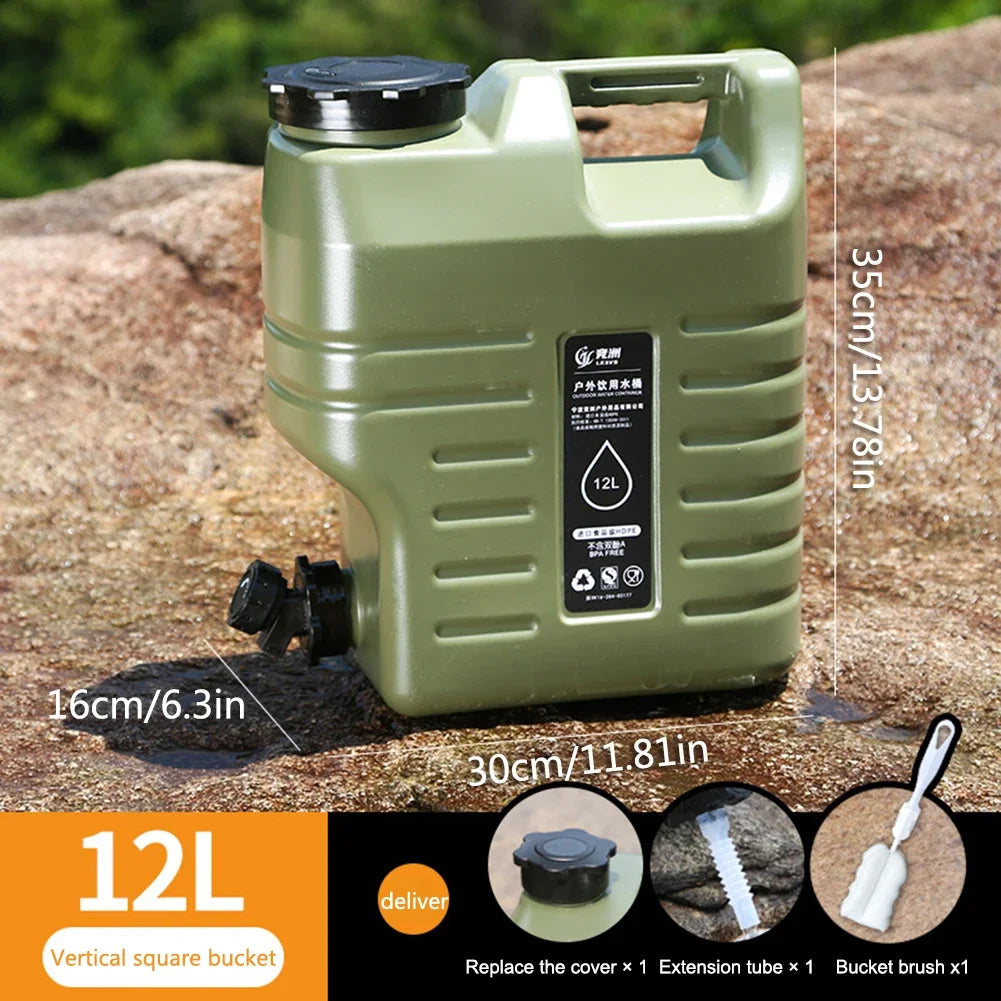 3.2 Gallon/12L Camping Water Container