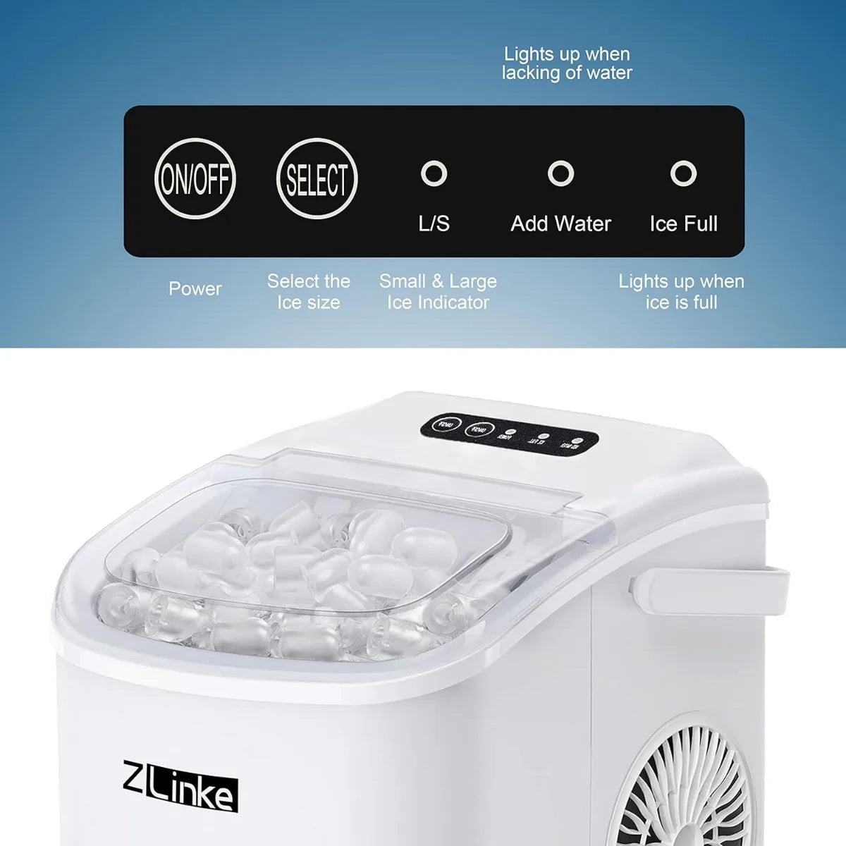 Countertop Ice Maker, Ice Maker Machine