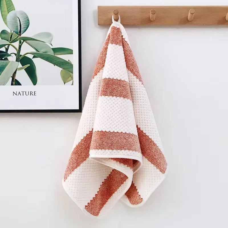 Bath Towel Washcloth Cotton Towel Solid Color