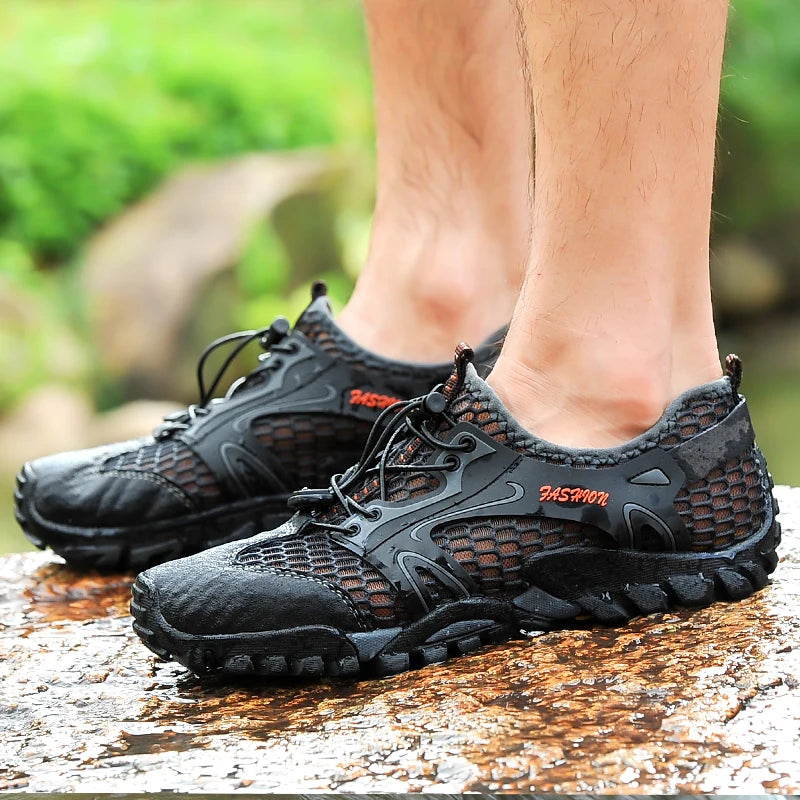 Breathable Waterproof Hiking Shoes Men