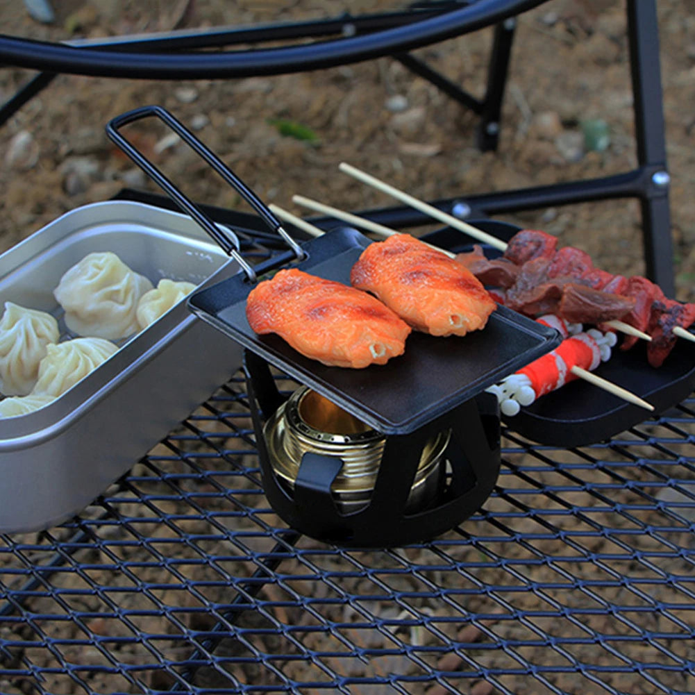 Mini BBQ Grill Pan Barbecue Griddle