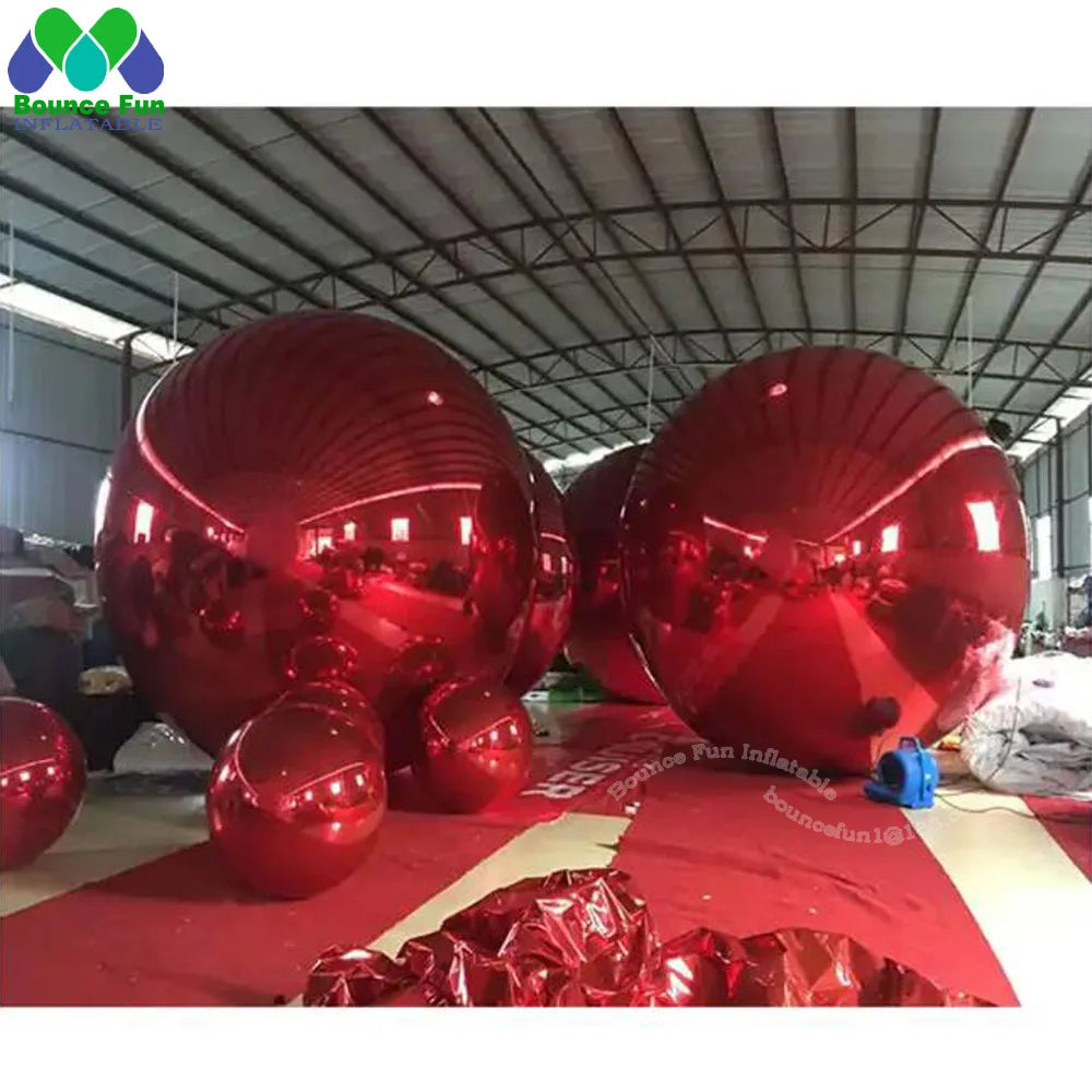 Red Giant Inflatable Mirror Ball