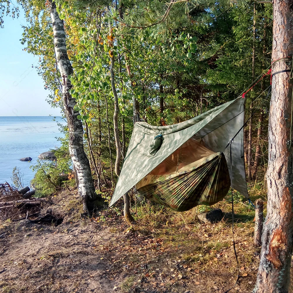 Anti Outdoor Camping Hammock With Mosquito Net