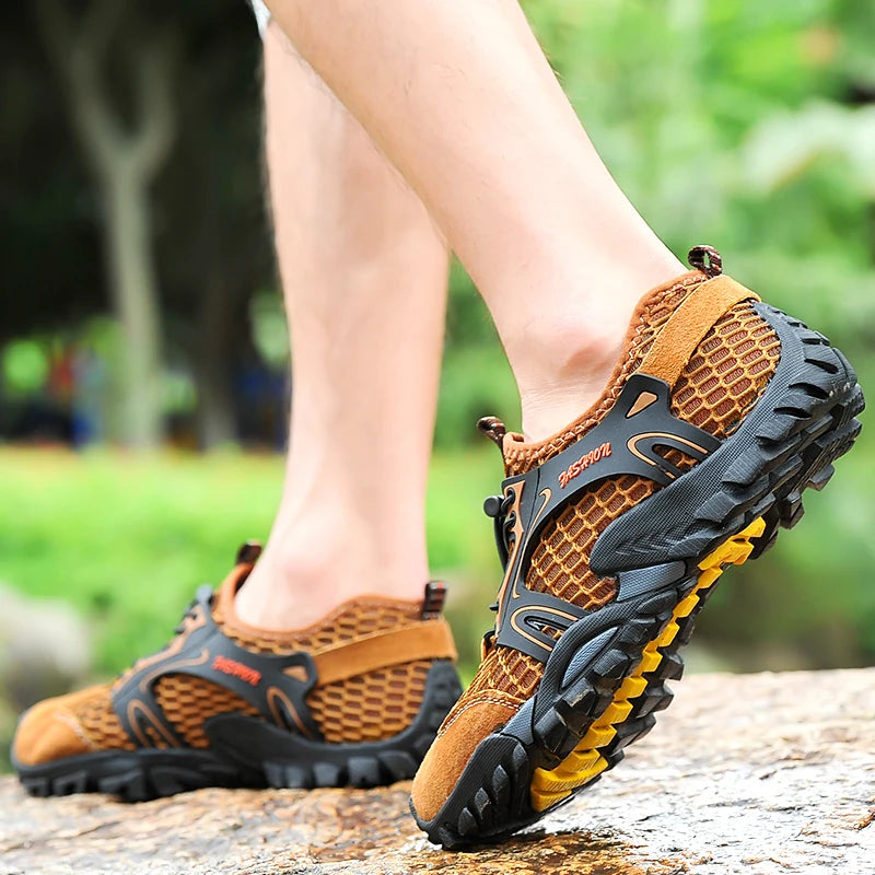 Breathable Waterproof Hiking Shoes Men