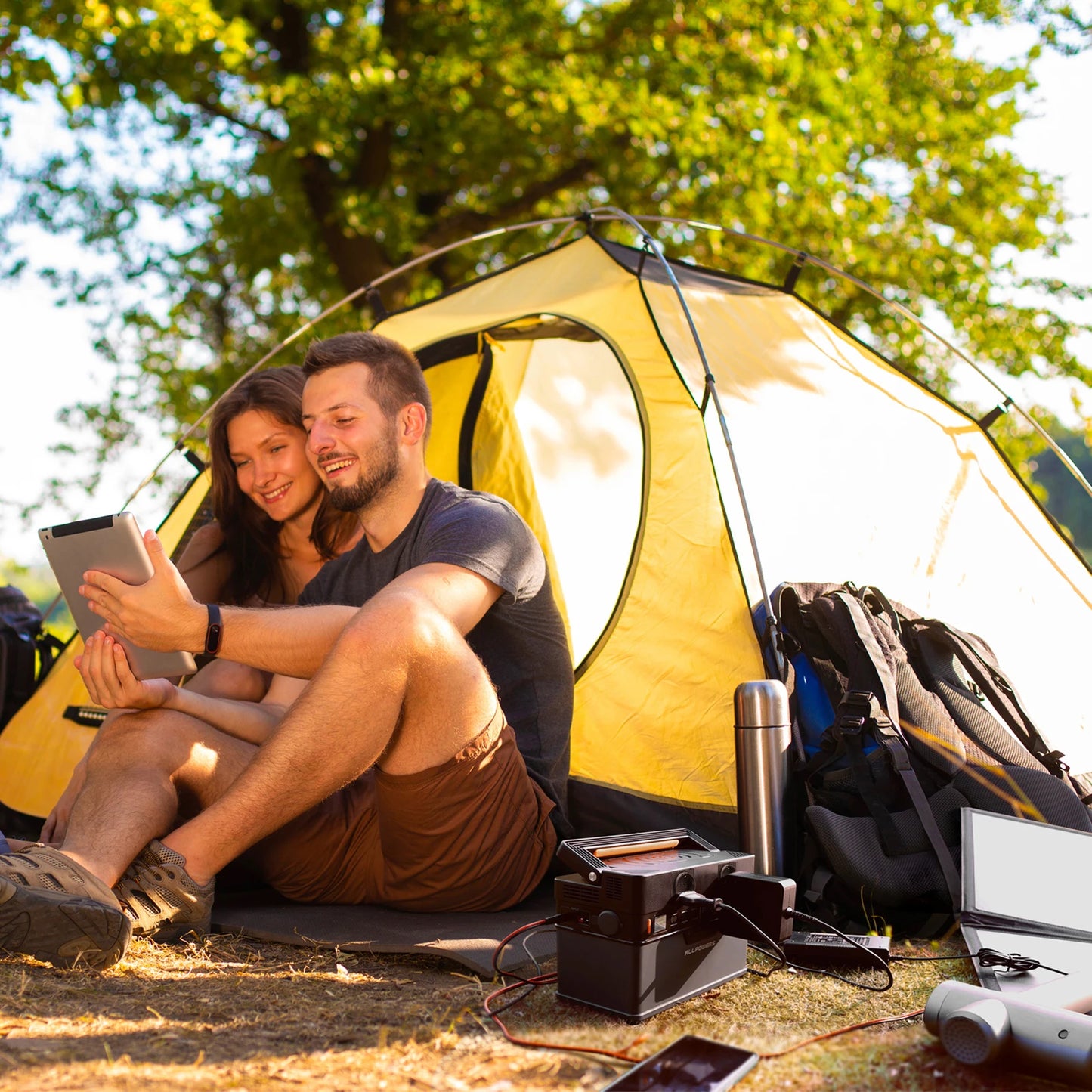 300W Battery For Camping with Solar Generators