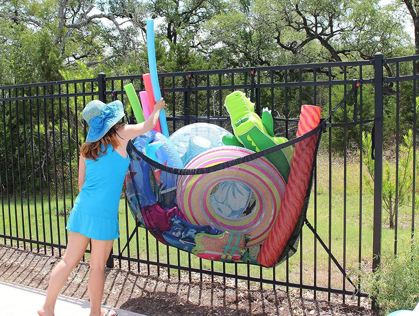 Large-capacity Swimming Pool Toy Storage