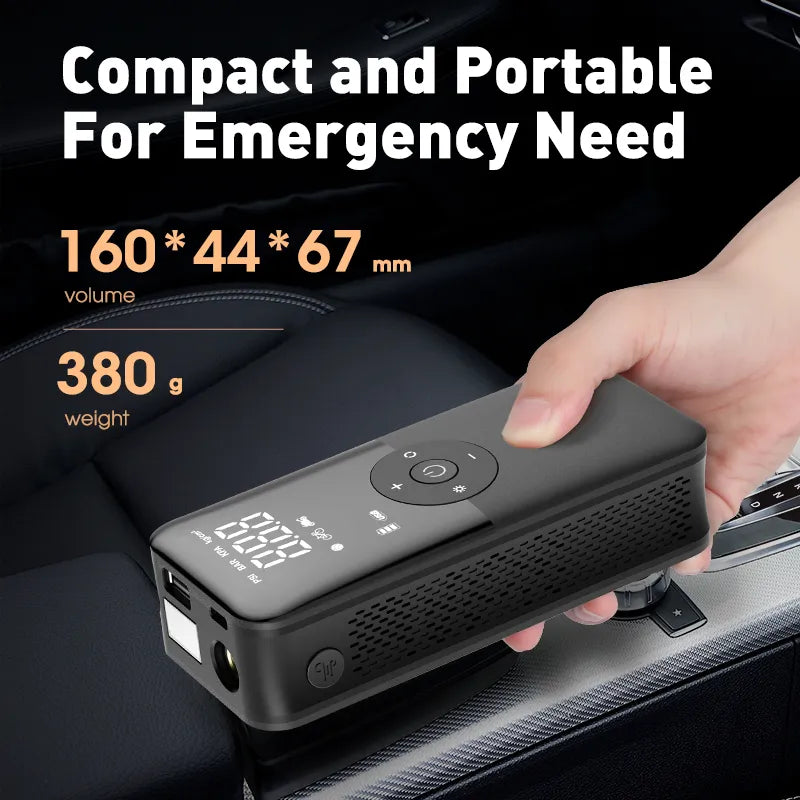 Rechargeable Air Pump Tire Inflator Portable Compresso