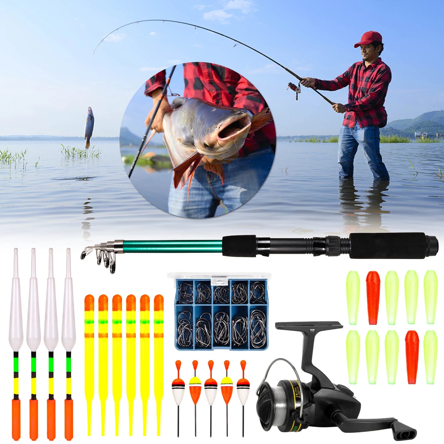 Fishing Rod and Reel Combo