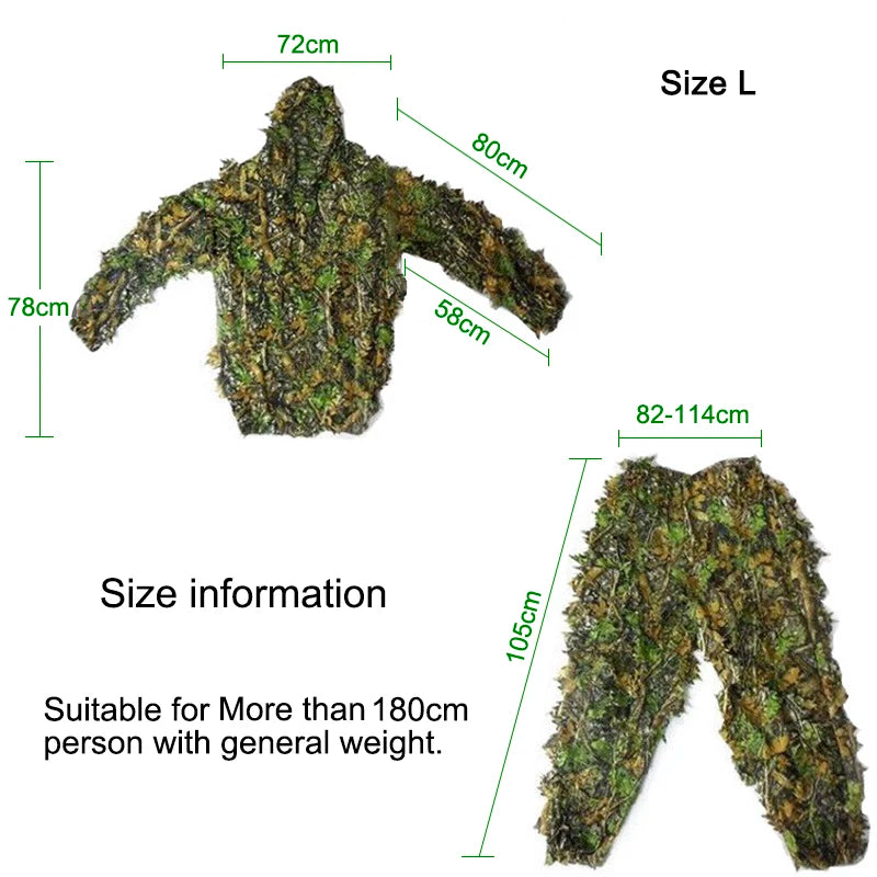 Kids Outdoor Ghillie Suit