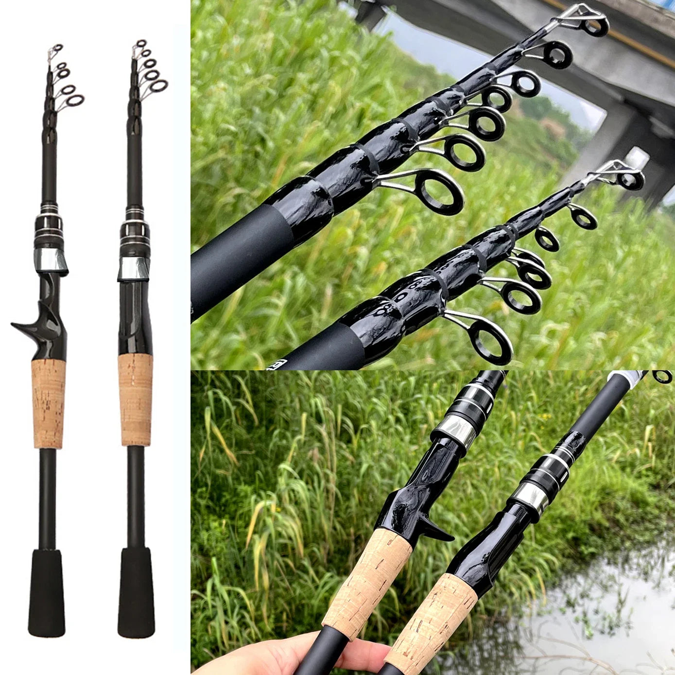 Fishing Rod and Reel Combo Set