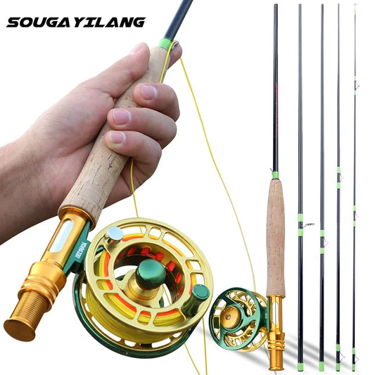 Fly Fishing Rod and Fly Fishing Reel Set