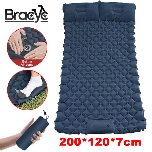 Inflatable Mattress 2 Person Outdoor Camping Mat